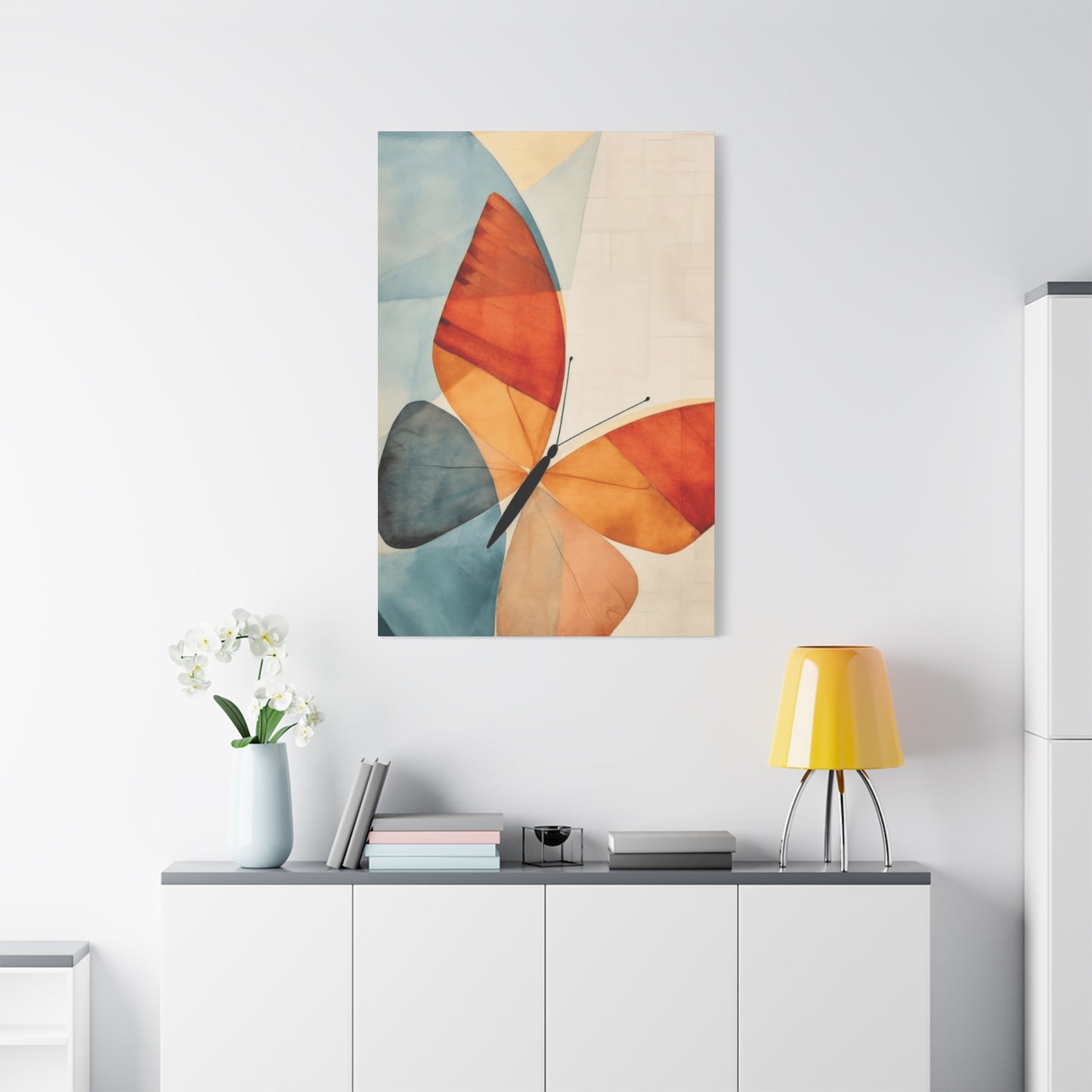 Abstract Butterfly Painting Wall Art & Canvas Prints