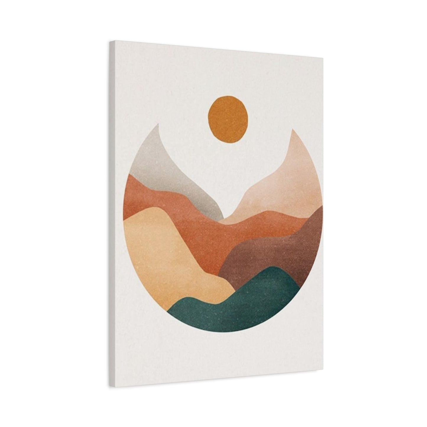 Abstract Circle Shape Pattern Wall Art & Canvas Prints