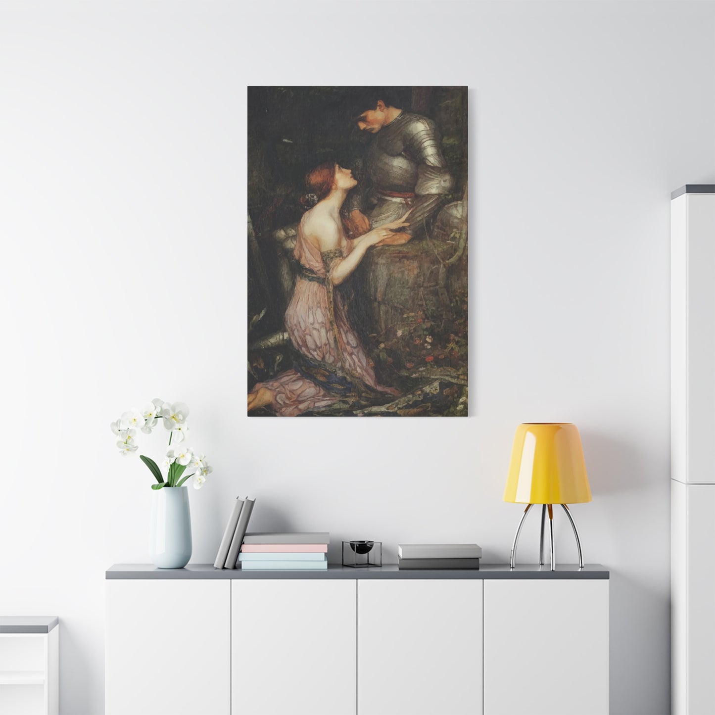Girl With Warrior Wall Art & Canvas Prints