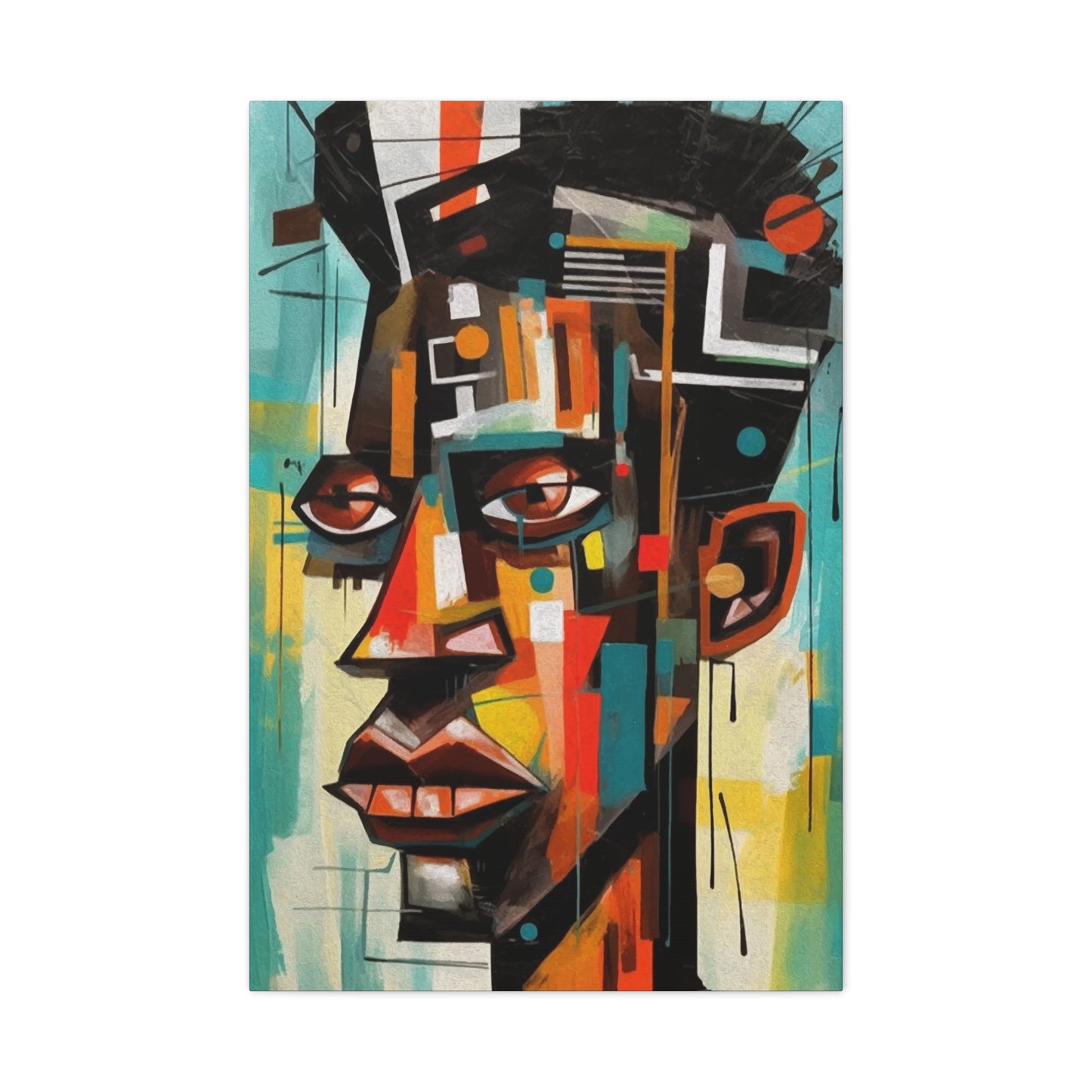 Face Abstract Wall Art & Canvas Prints