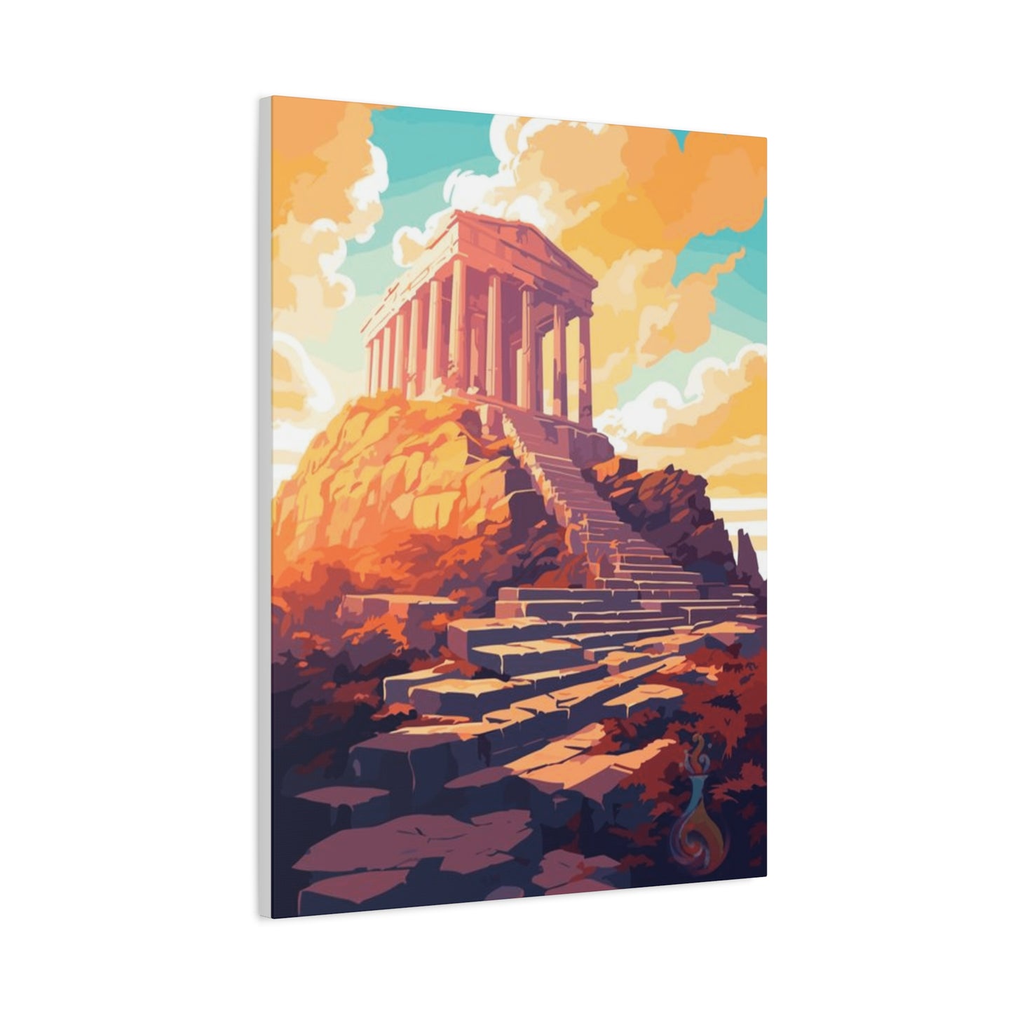Athens Painting Wall Art & Canvas Prints