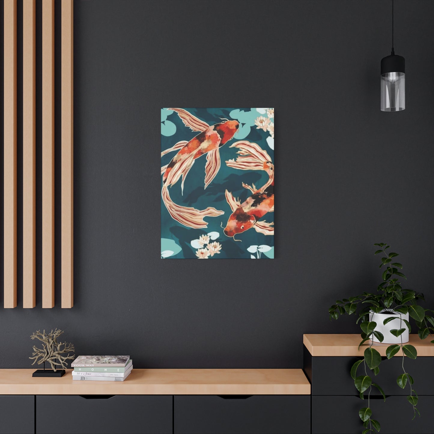 Koi Fish Painting Wall Art & Canvas Prints