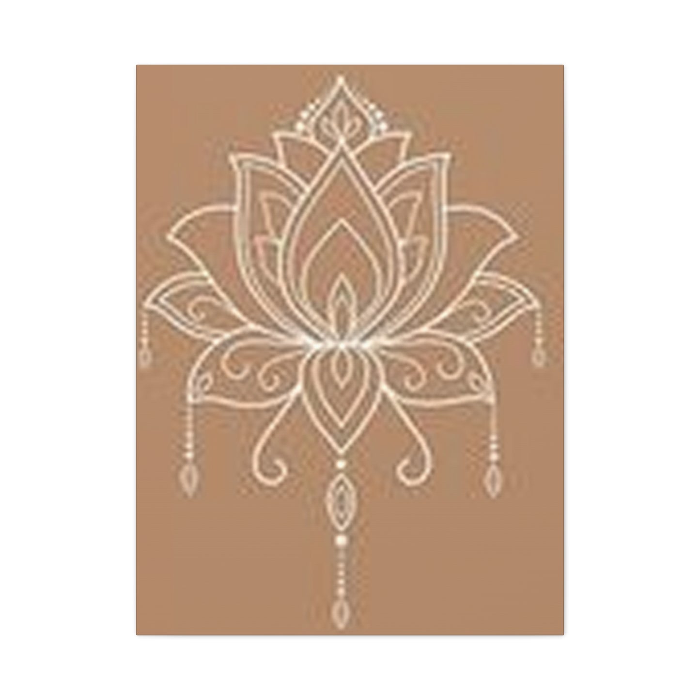 Mandala Buddha Lotus Poster Wall Art & Canvas Prints