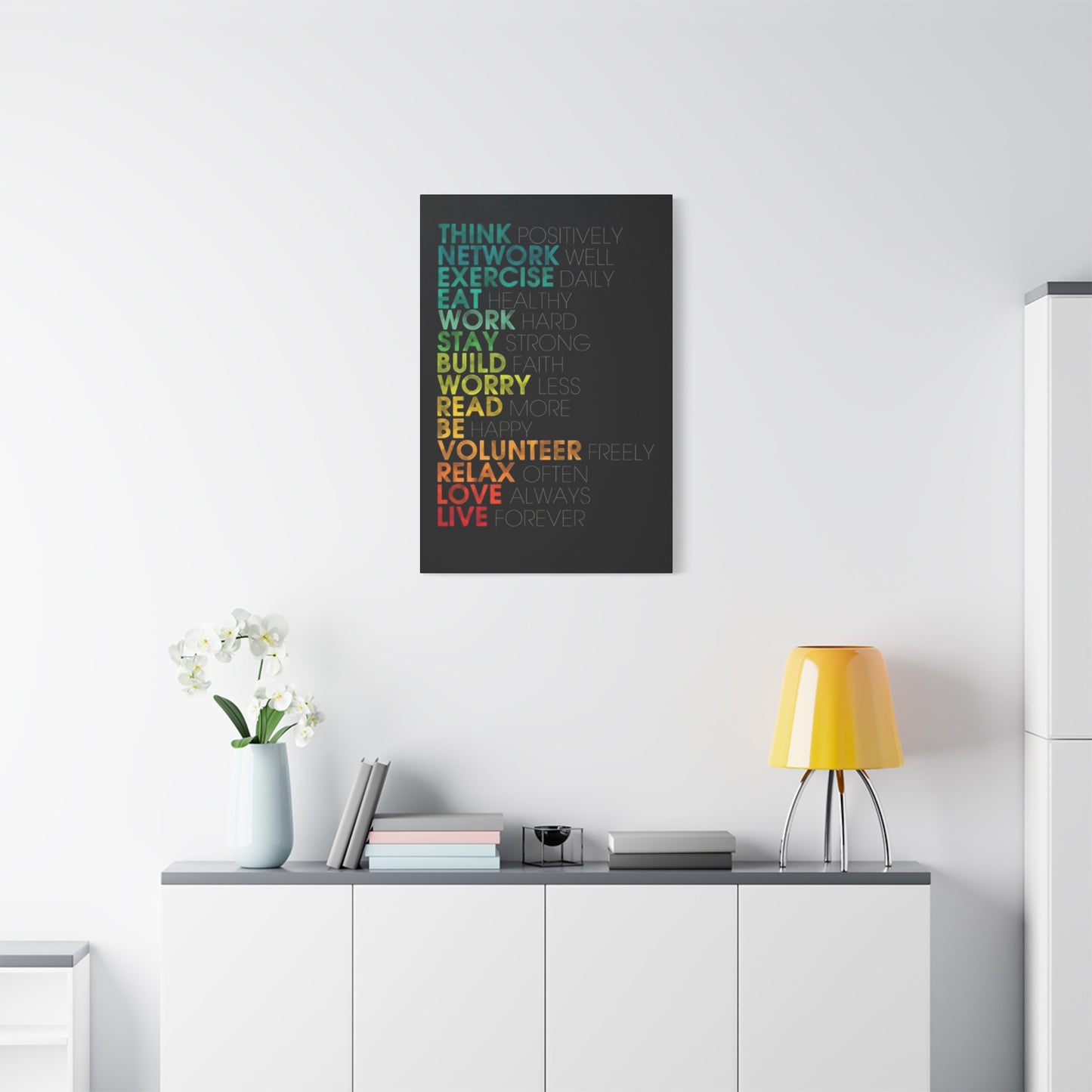 Think Network Exercise Wall Art & Canvas Prints