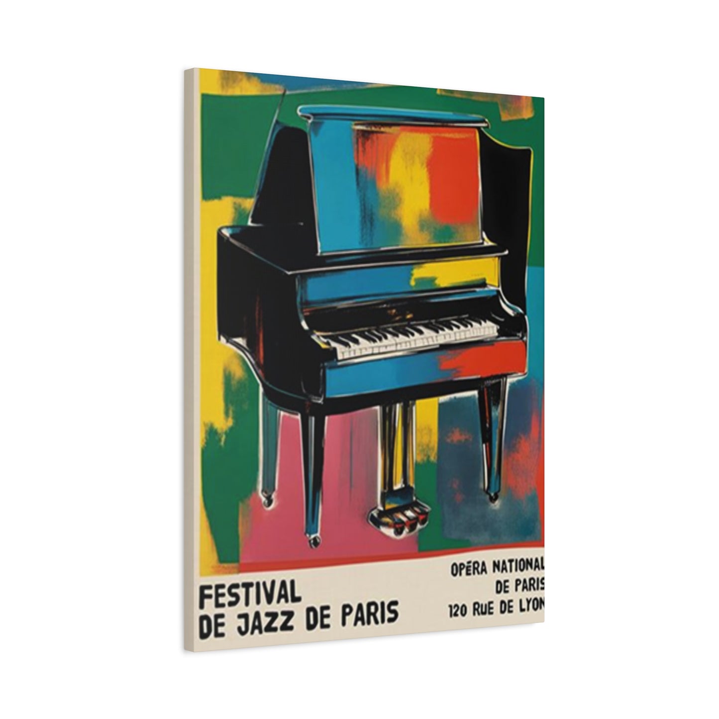 Festival De Jazz De Paris Wall Art & Canvas Prints