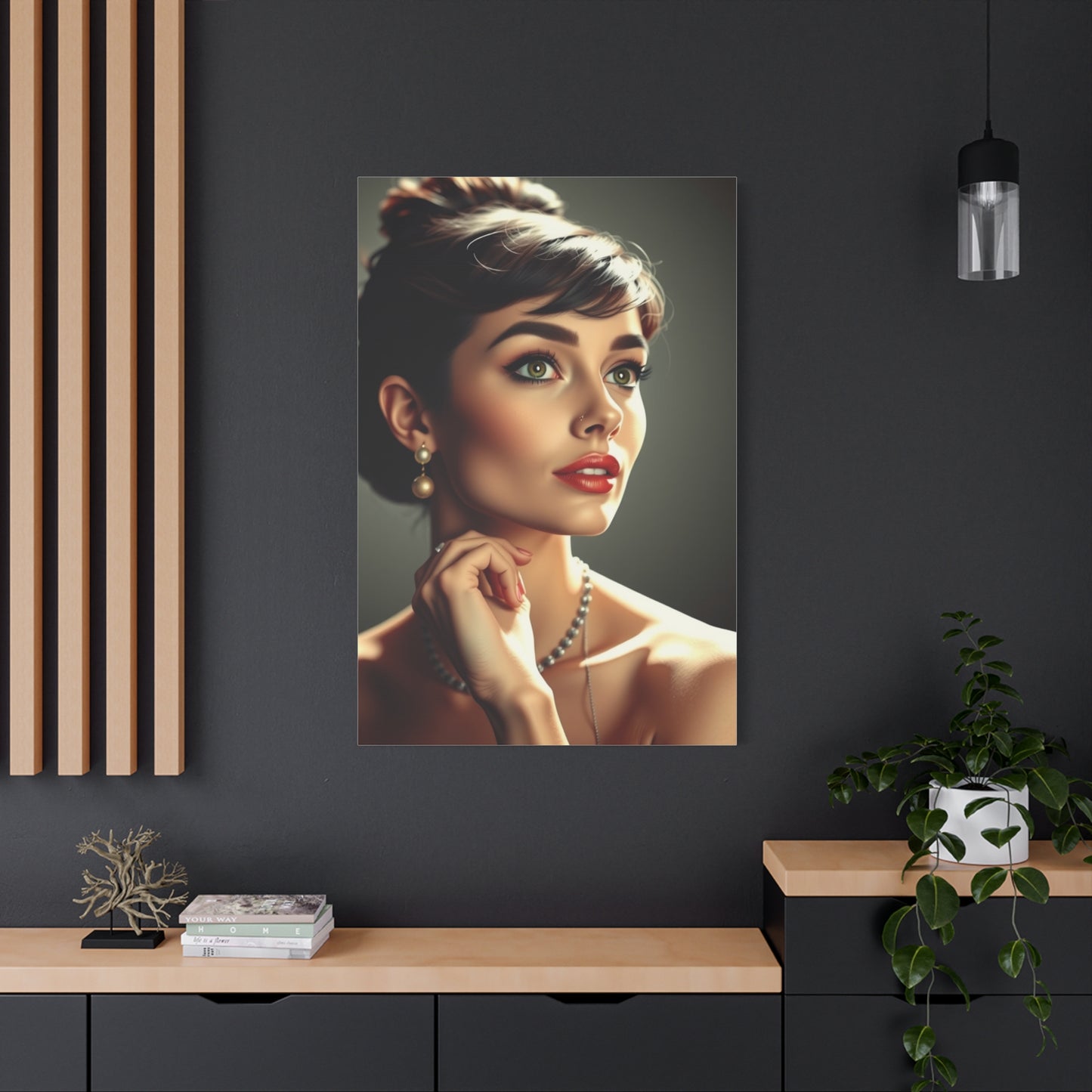 Masterpiece Audrey Hepburn Art Vision Wall Art & Canvas Print