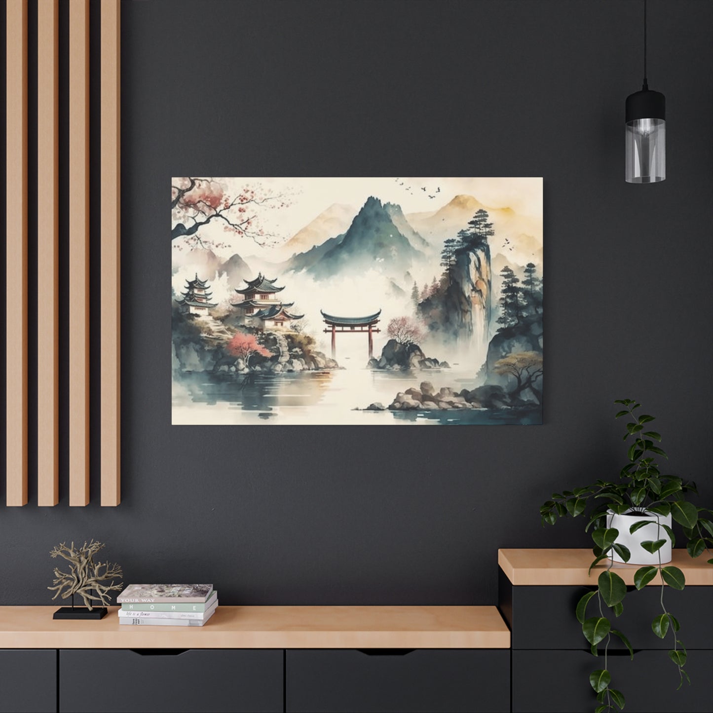 Zen Garden Gateway Wall Art & Canvas Prints