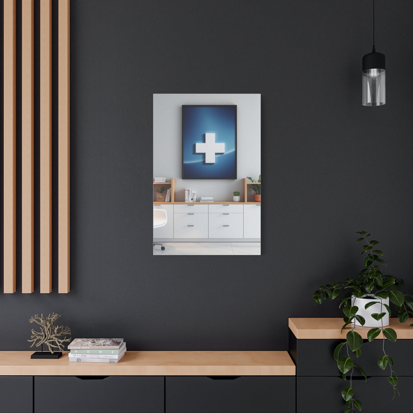 Clinic Office Decor Art Refined Canvas Wall Art & Canvas Print