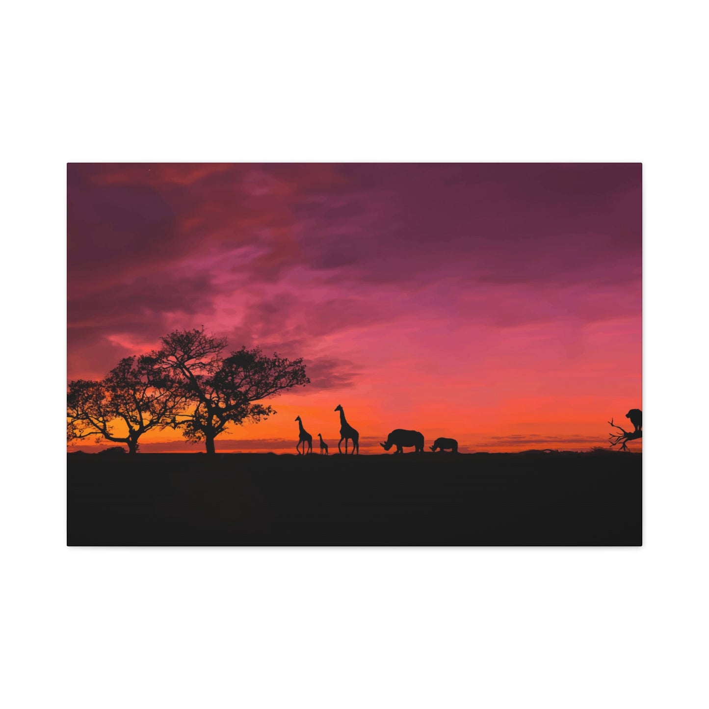 Dusk in the Wildlife Wall Art & Canvas Prints