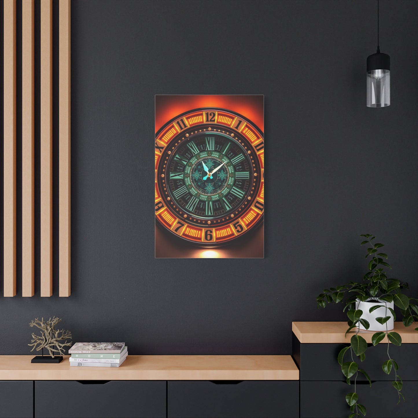 Clock Art Luxury Canvas Wall Art & Canvas Print