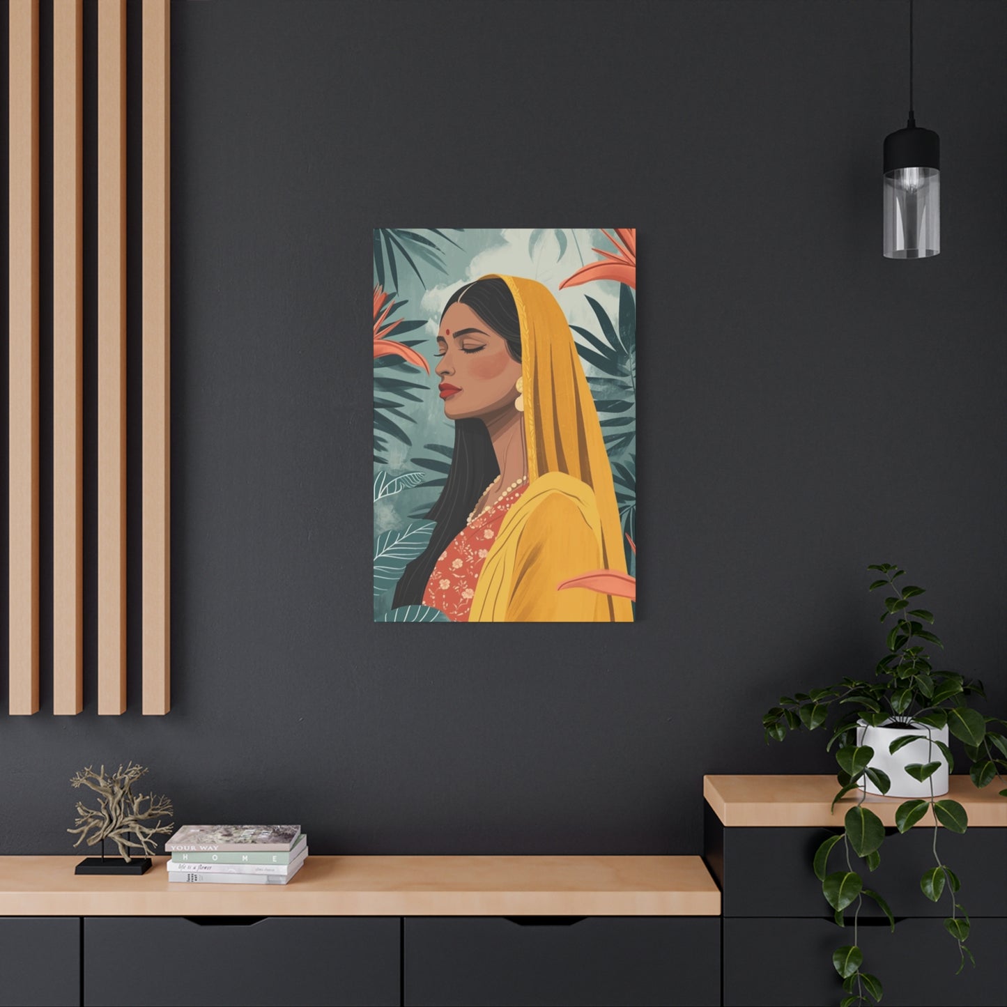 Indian Girl Wall Art & Canvas Prints