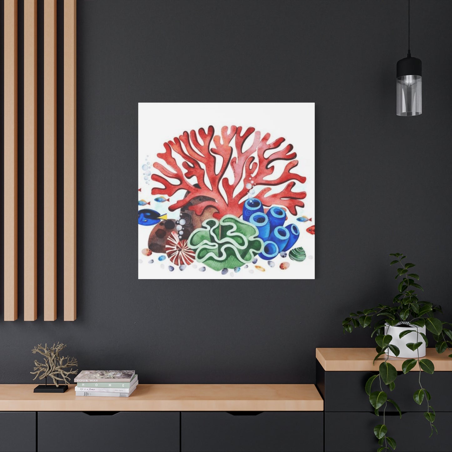 Sea Coral Flowers Wall Art & Canvas Prints