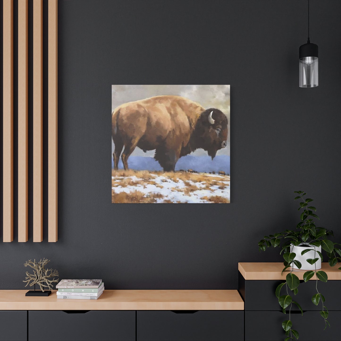 Old Bison Wall Art & Canvas Prints