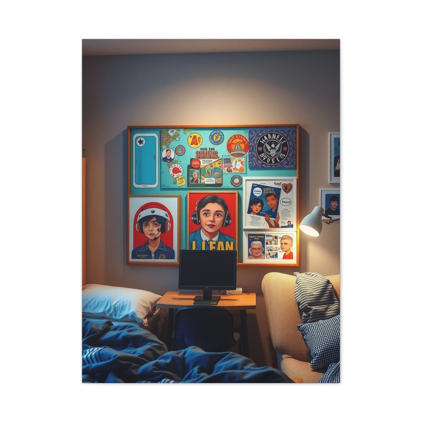 Dorm Room Art Canvas Art 2 Wall Art & Canvas Print