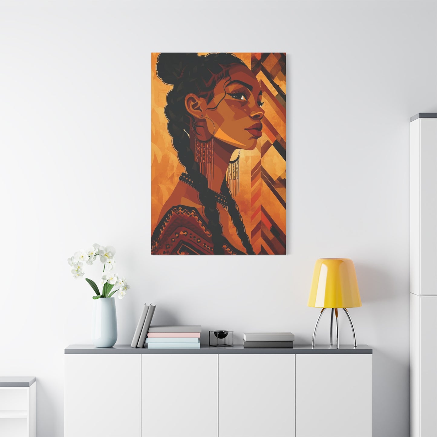 African Woman Wall Art & Canvas Prints