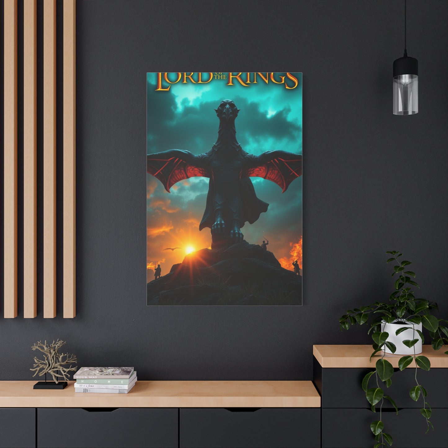 Timeless Elven Grandeur Canvas wall art & canvas print
