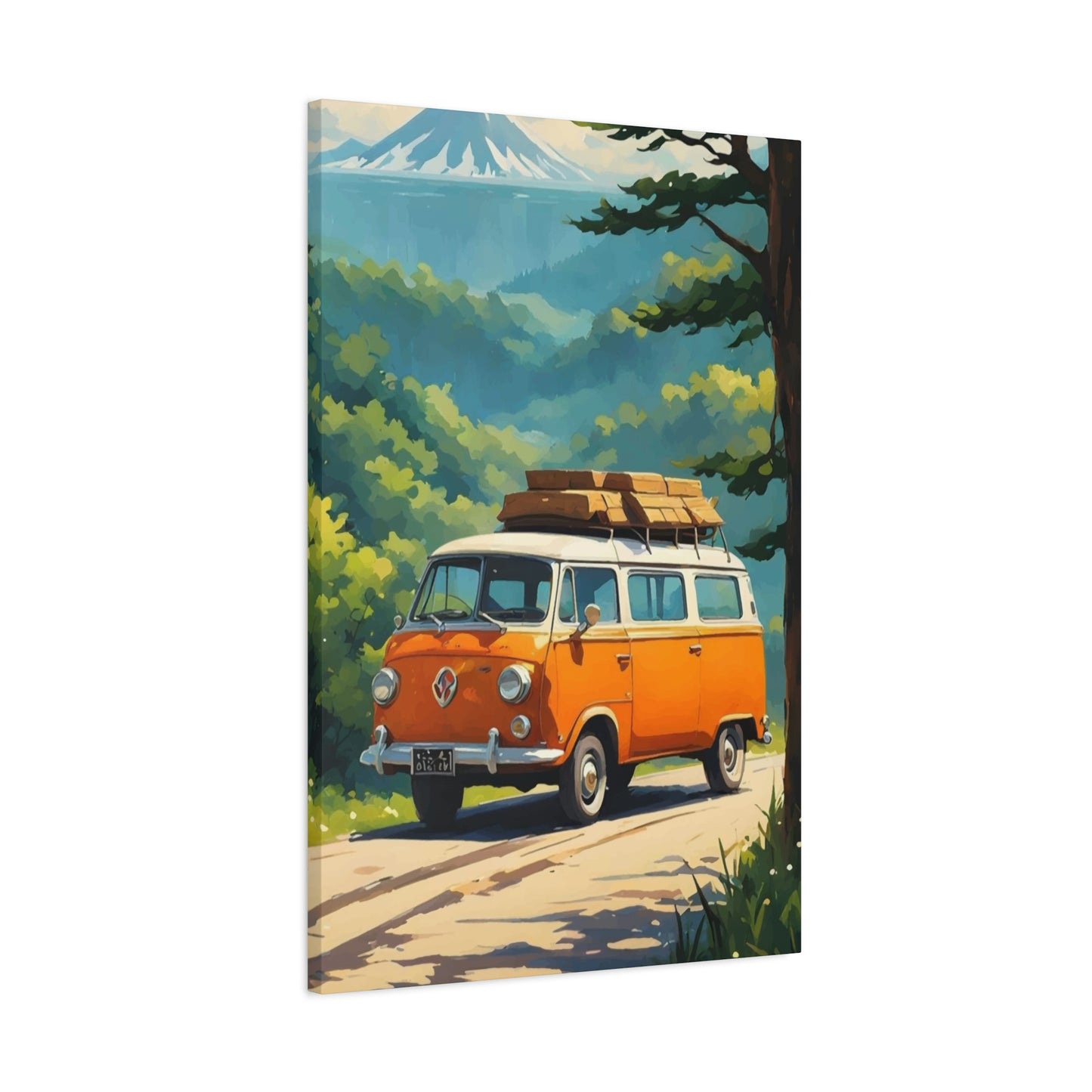 Van In Streets Wall Art & Canvas Prints