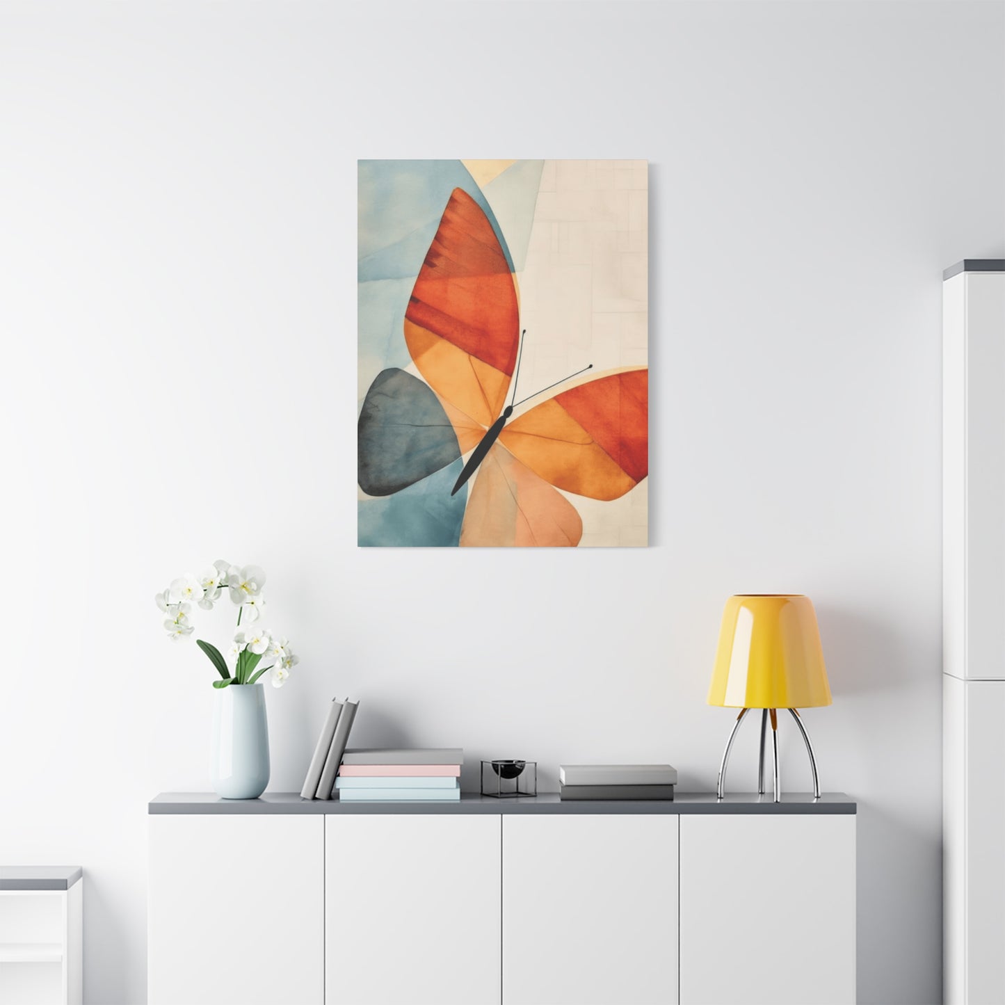 Abstract Butterfly Painting Wall Art & Canvas Prints