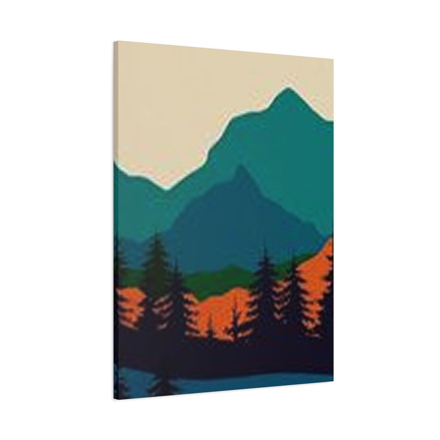 Mountain Drawing Wall Art & Canvas Prints