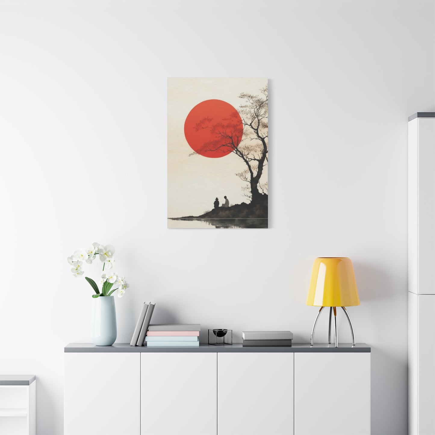 Red Sun Wall Art & Canvas Prints