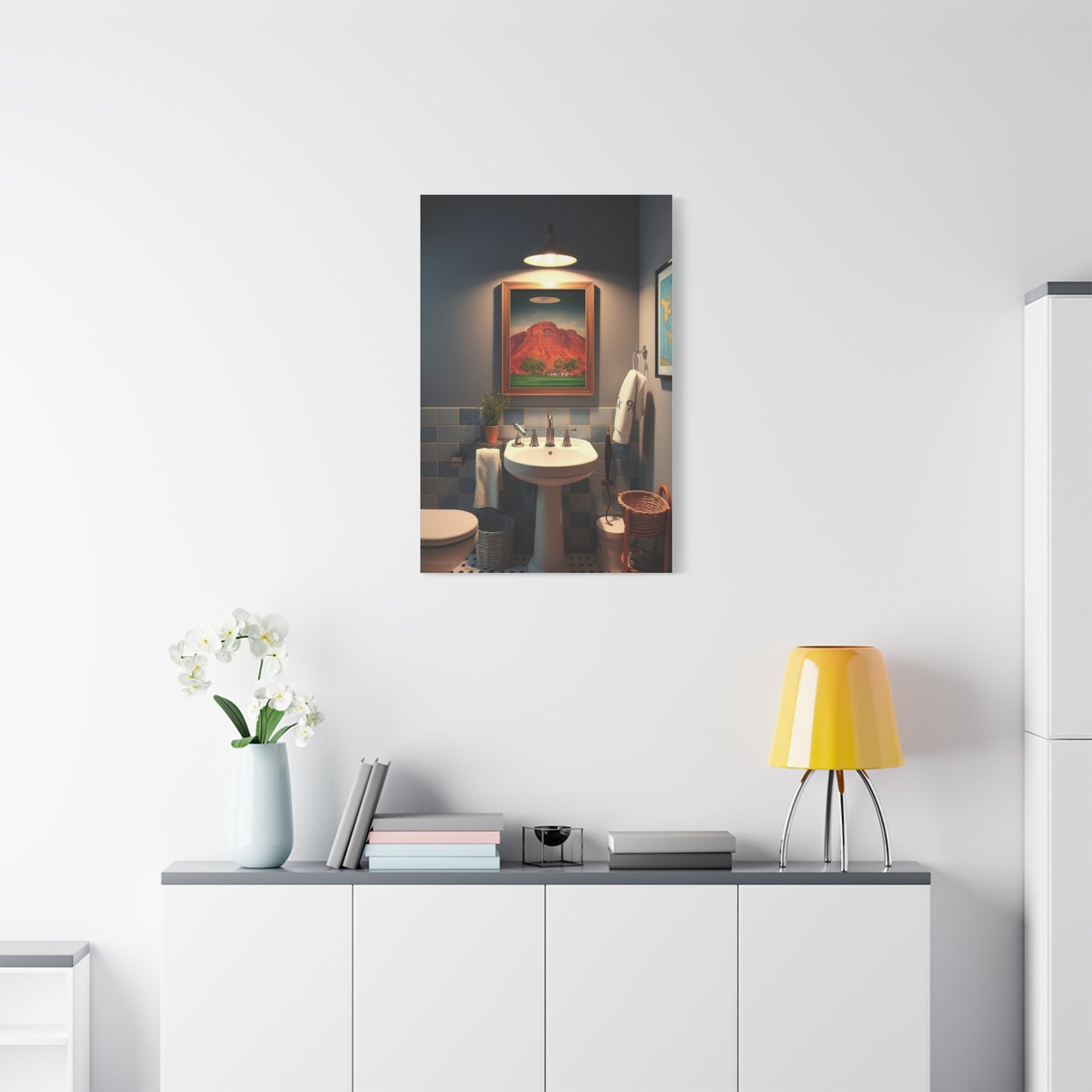 Kid’s Bathroom Art Canvas Art 1 Wall Art & Canvas Print