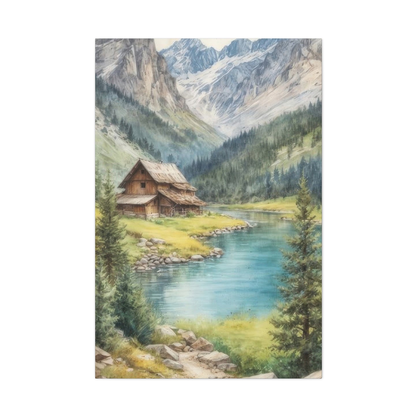 Lake Countryside Wall Art & Canvas Prints