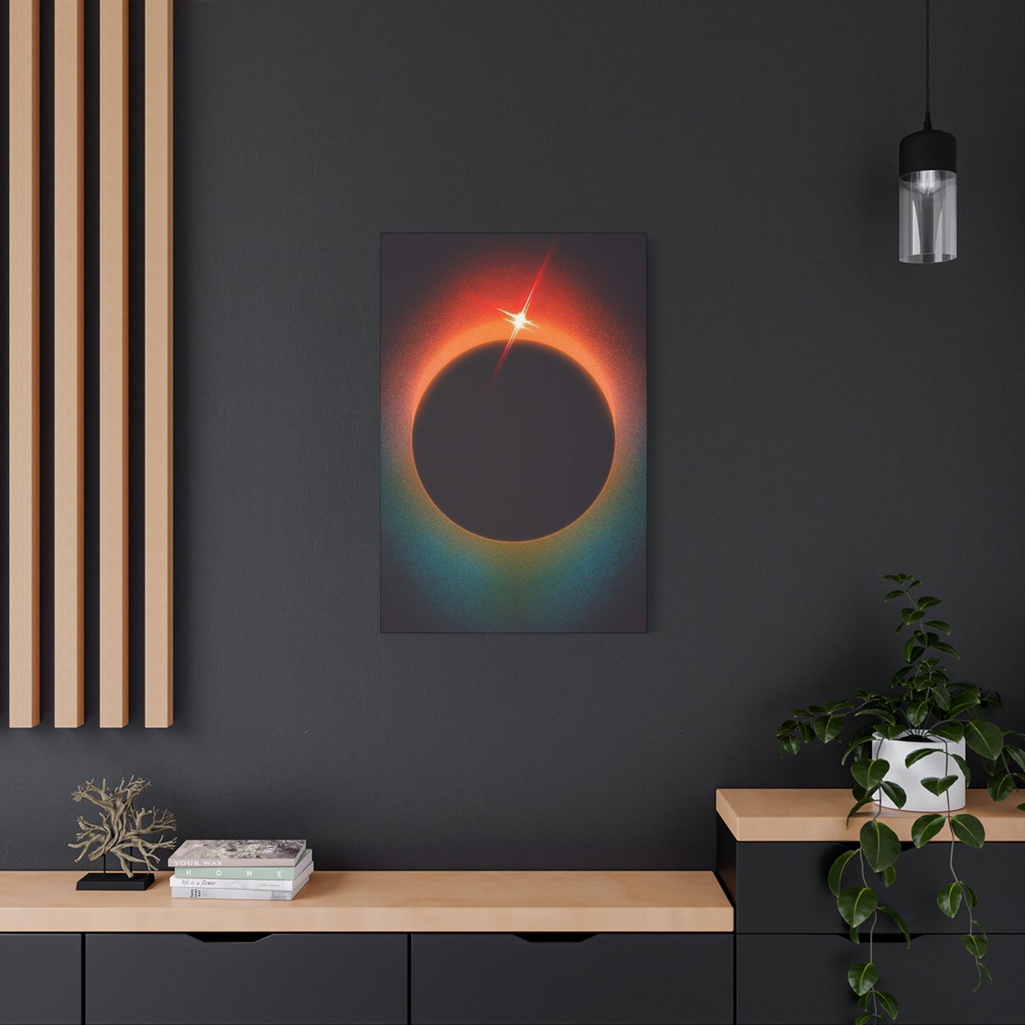 Solar Eclipse Poster Wall Art & Canvas Prints
