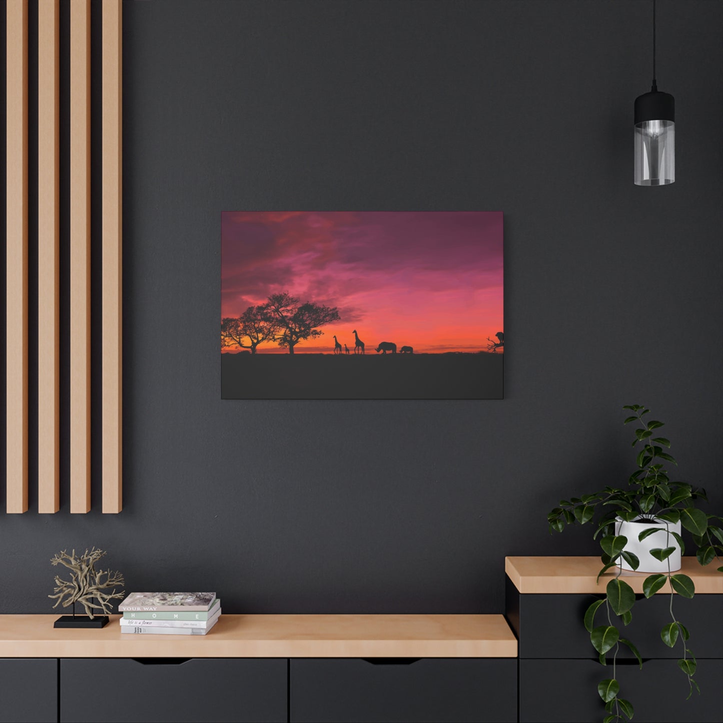 Dusk in the Wildlife Wall Art & Canvas Prints