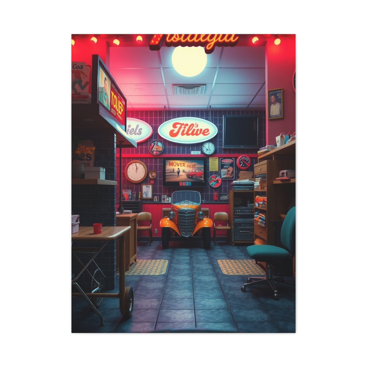 Collection 70’s Nostalgia Art Wall Art & Canvas Print