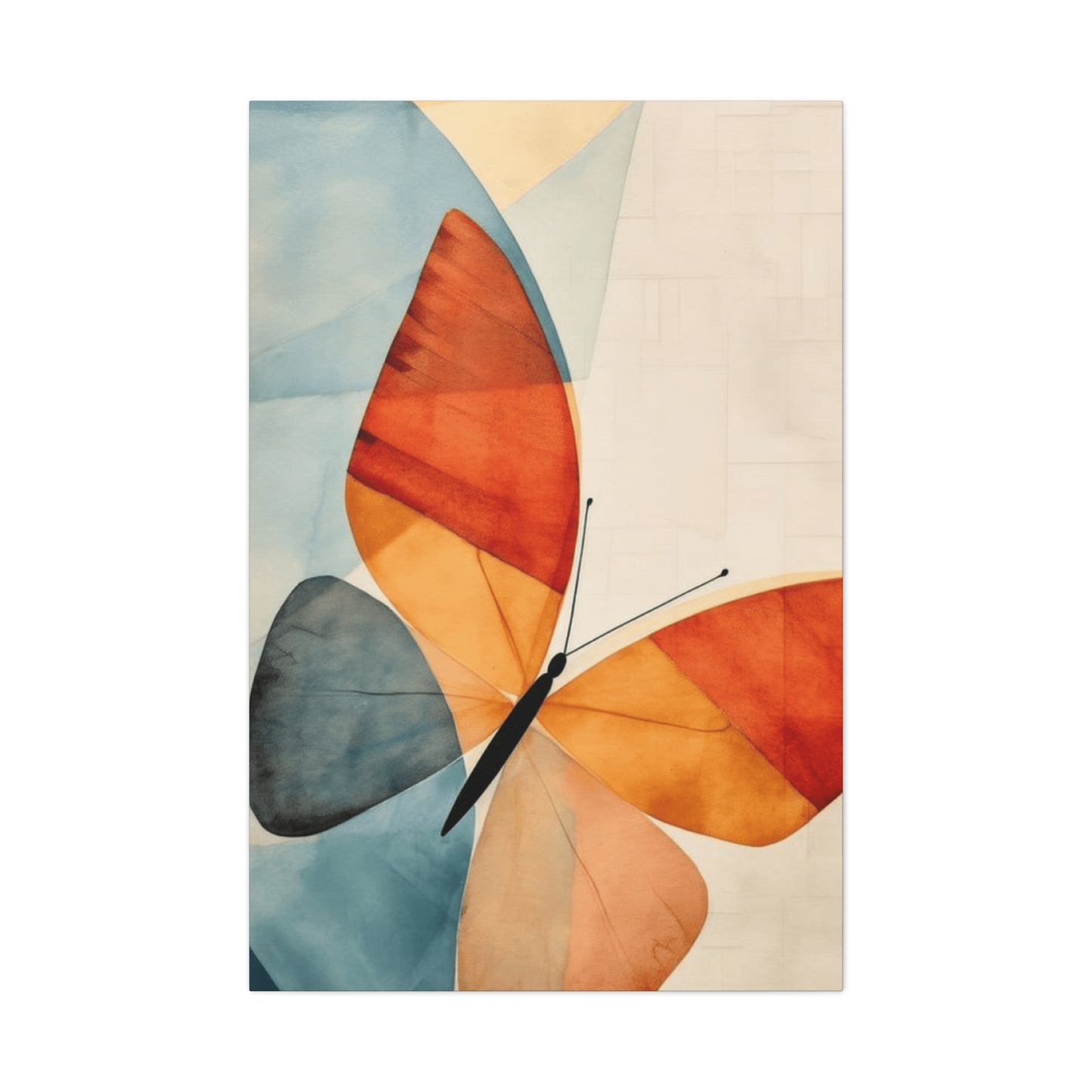 Abstract Butterfly Painting Wall Art & Canvas Prints