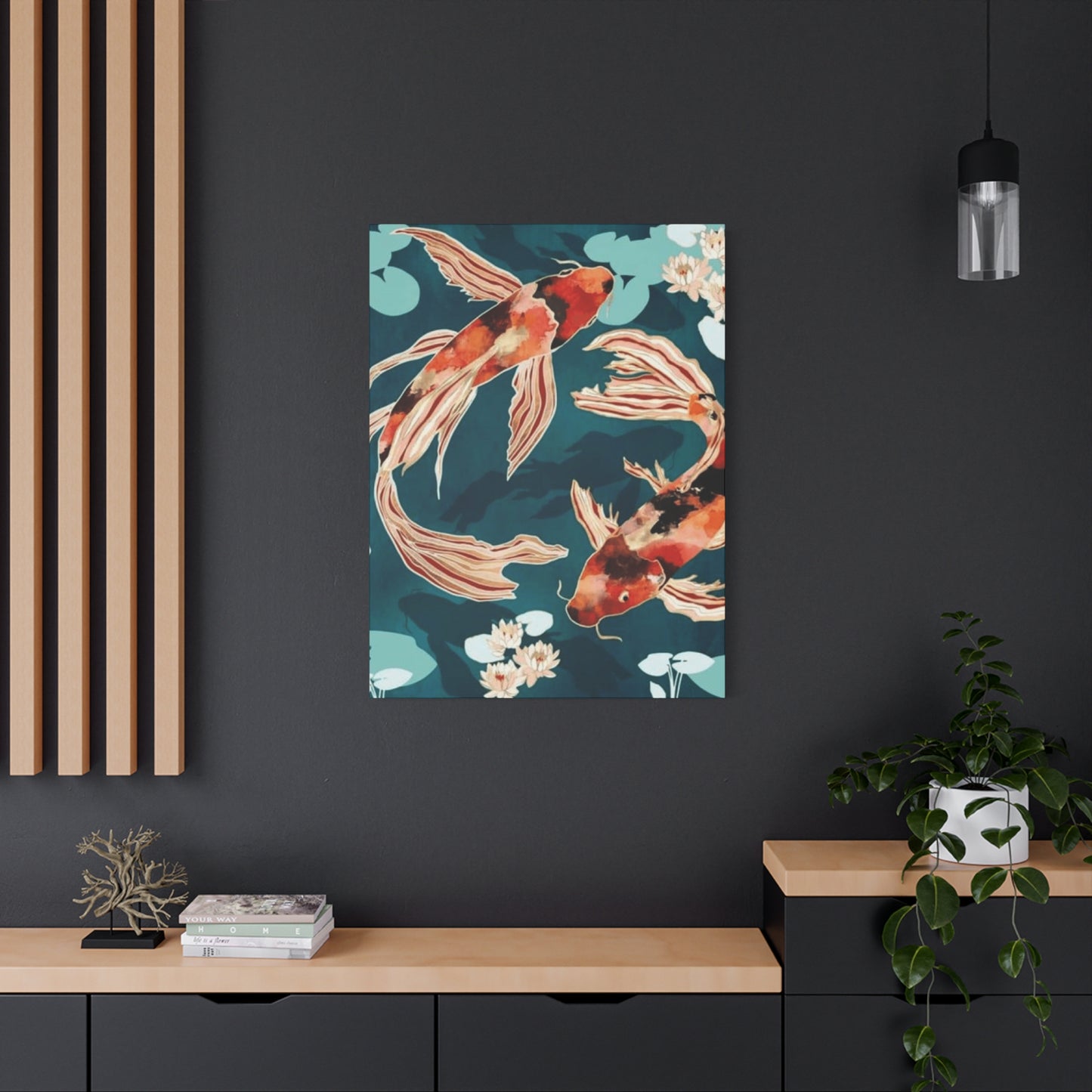 Koi Fish Painting Wall Art & Canvas Prints