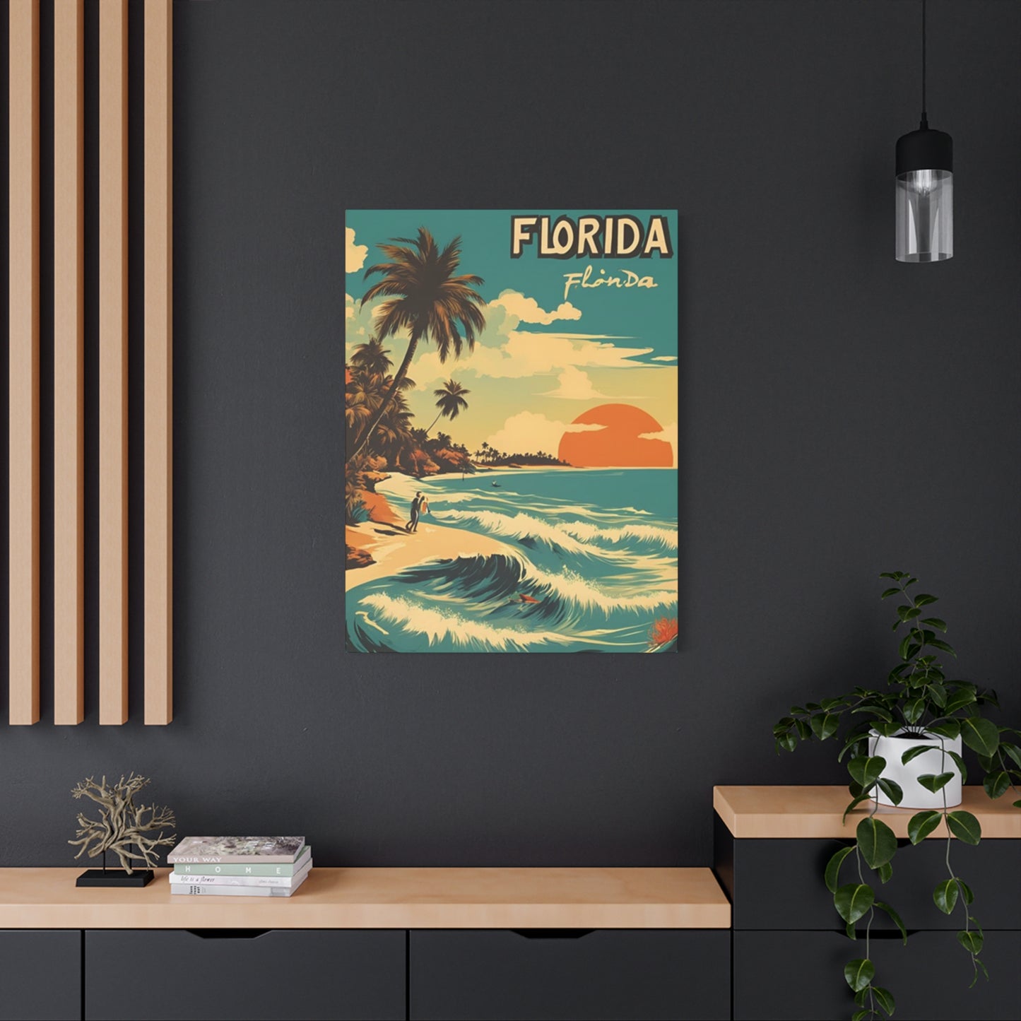 Florida Beach Poster Wall Art & Canvas Prints