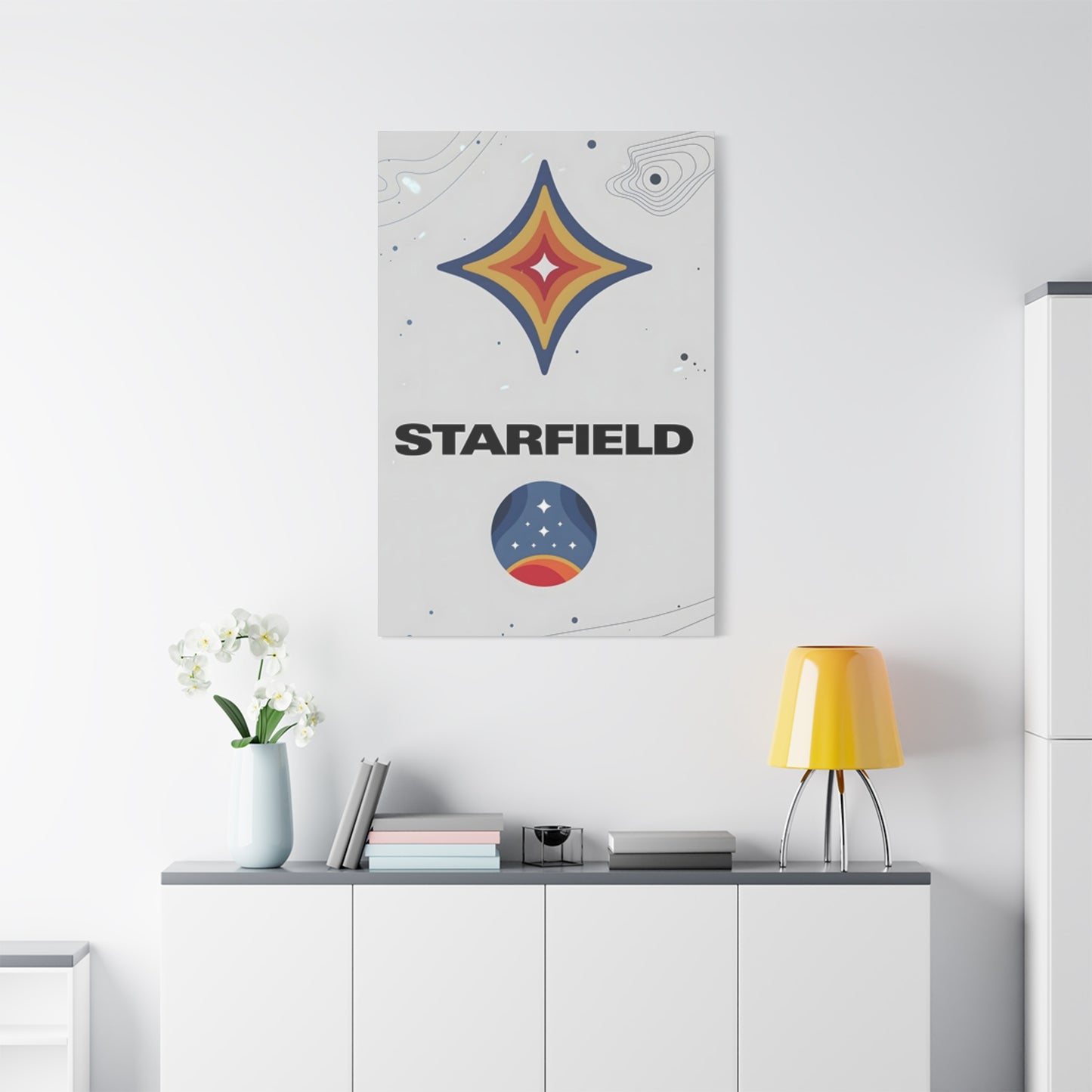 Starfield Poster Wall Art & Canvas Prints