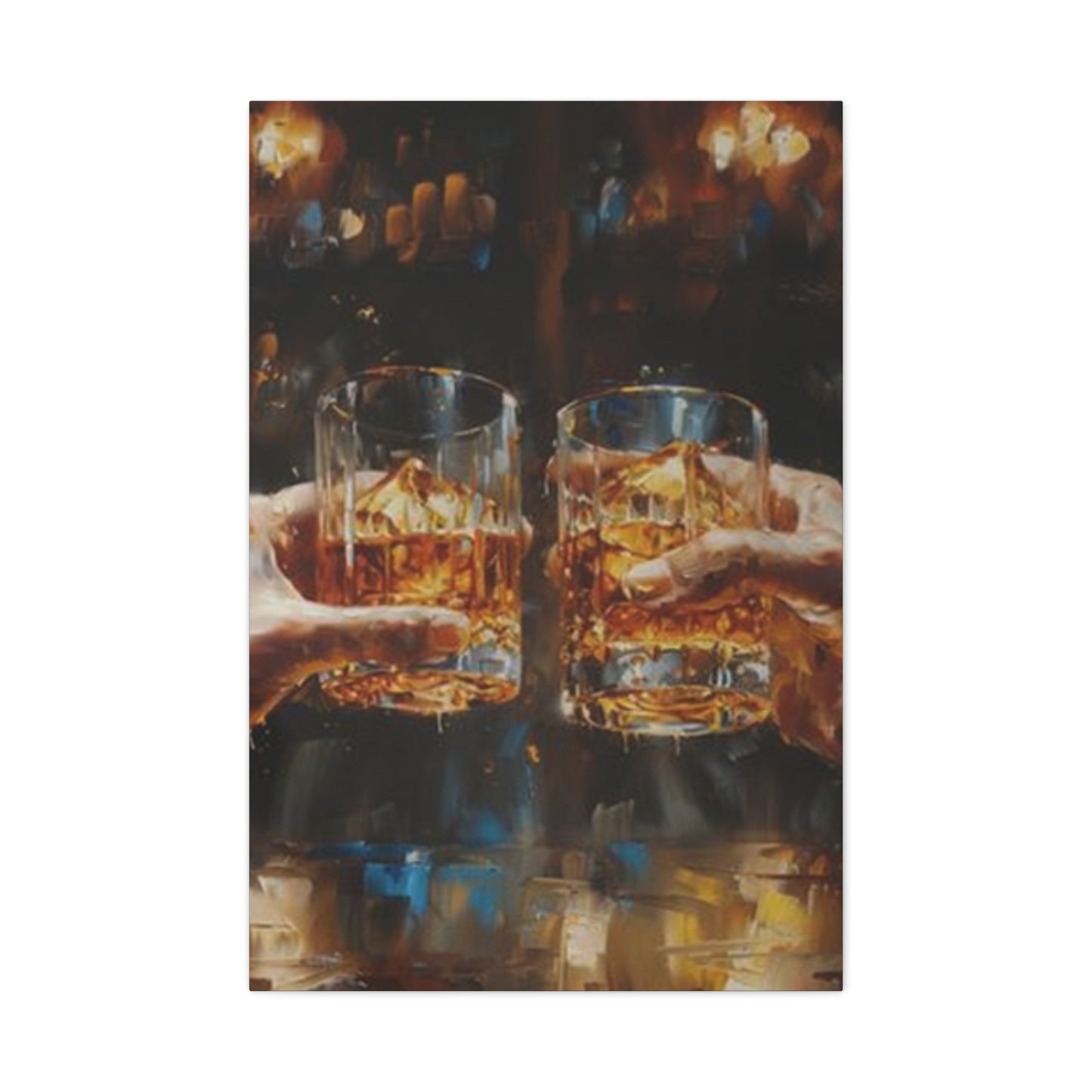 Whiskey Cheers Wall Art & Canvas Prints