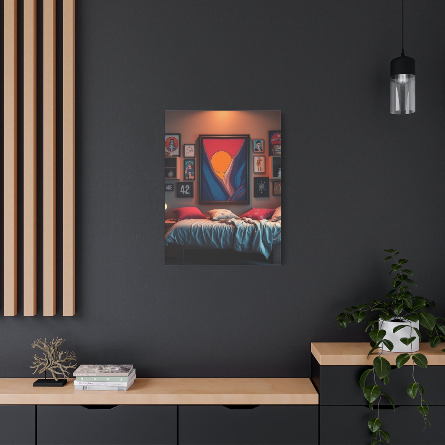 Dorm Room Art Canvas Art 4 Wall Art & Canvas Print