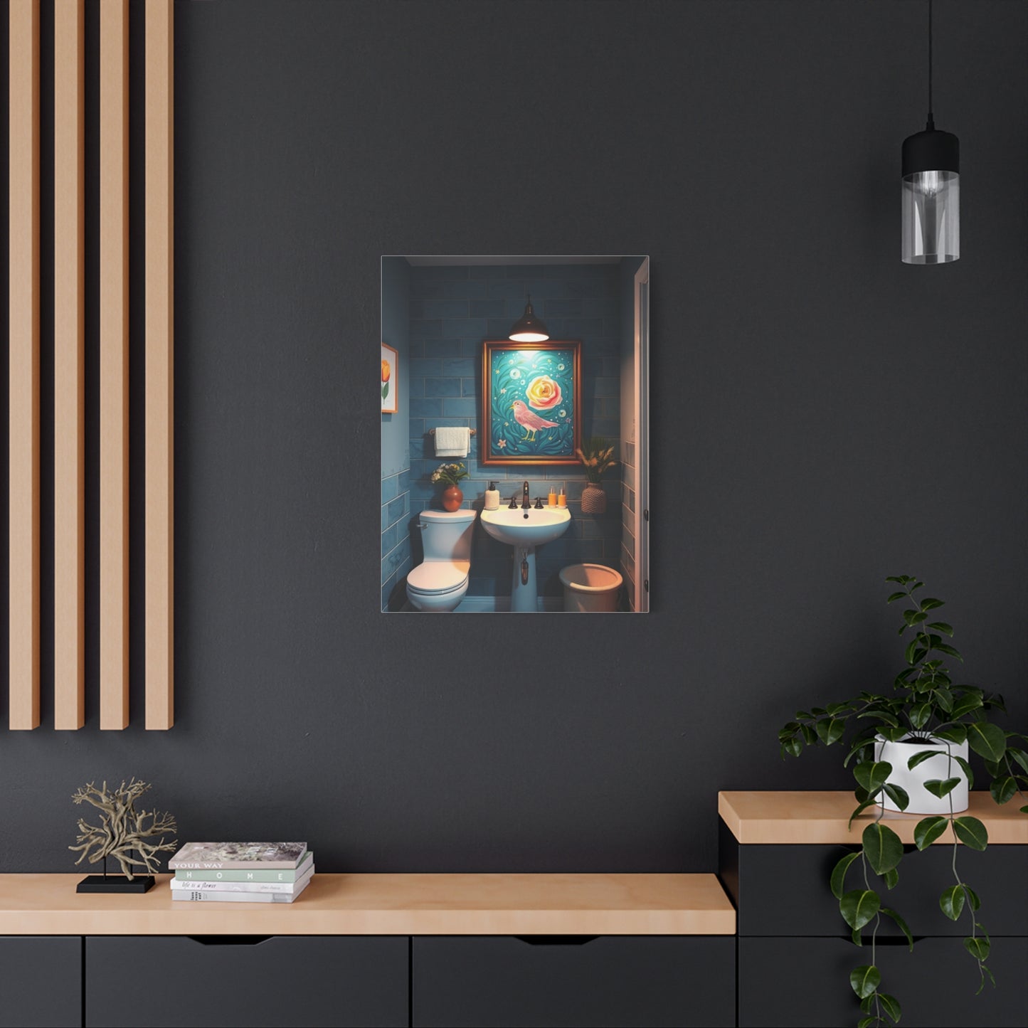 Kid’s Bathroom Art Canvas Art 2 Wall Art & Canvas Print