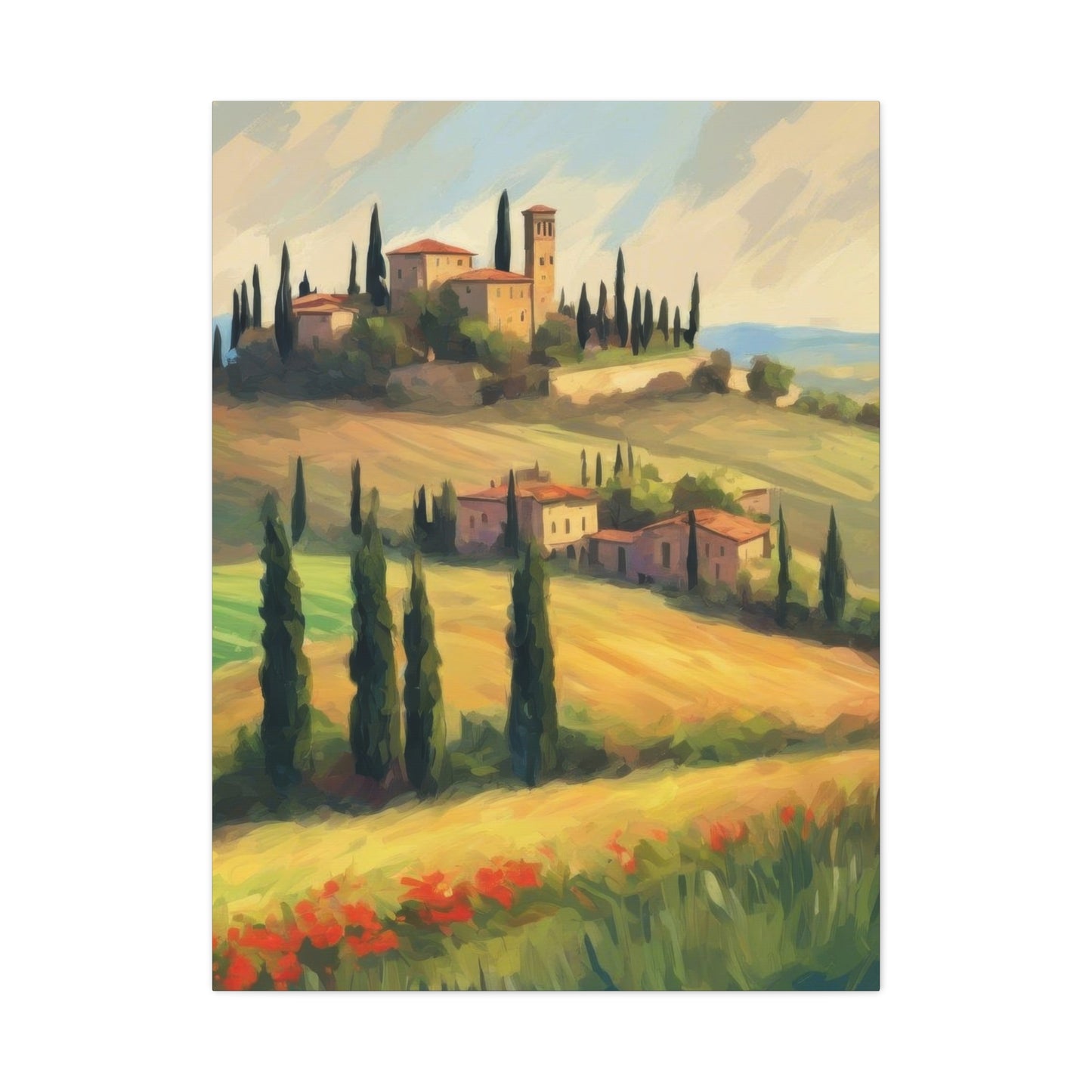 Italian Countryside Painting Wall Art & Canvas Prints