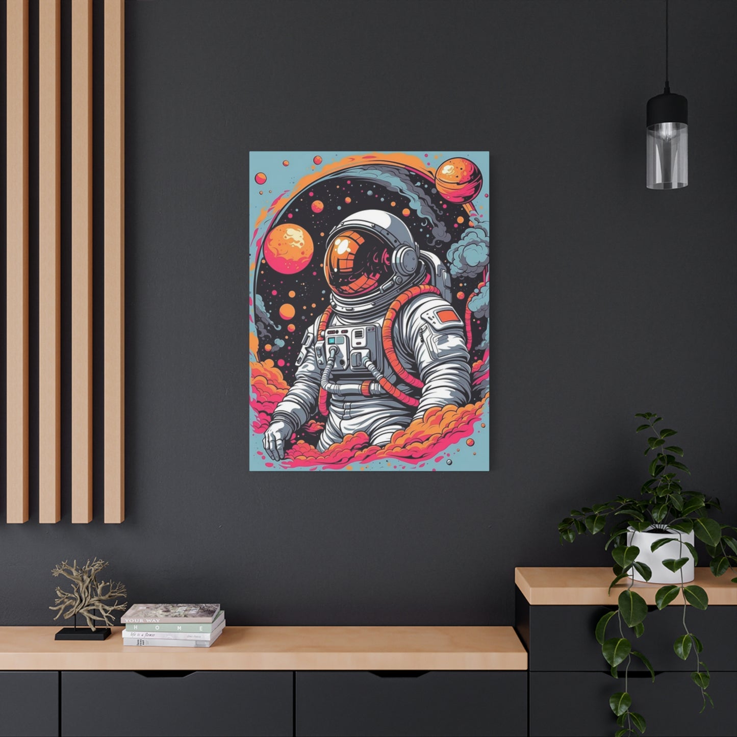 Abstract Astronaut Poster Wall Art & Canvas Prints