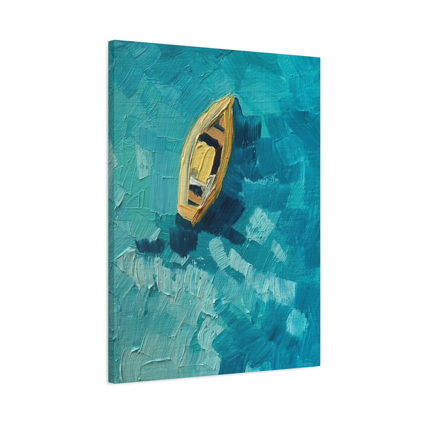 Boat in Sea Wall Art & Canvas Prints