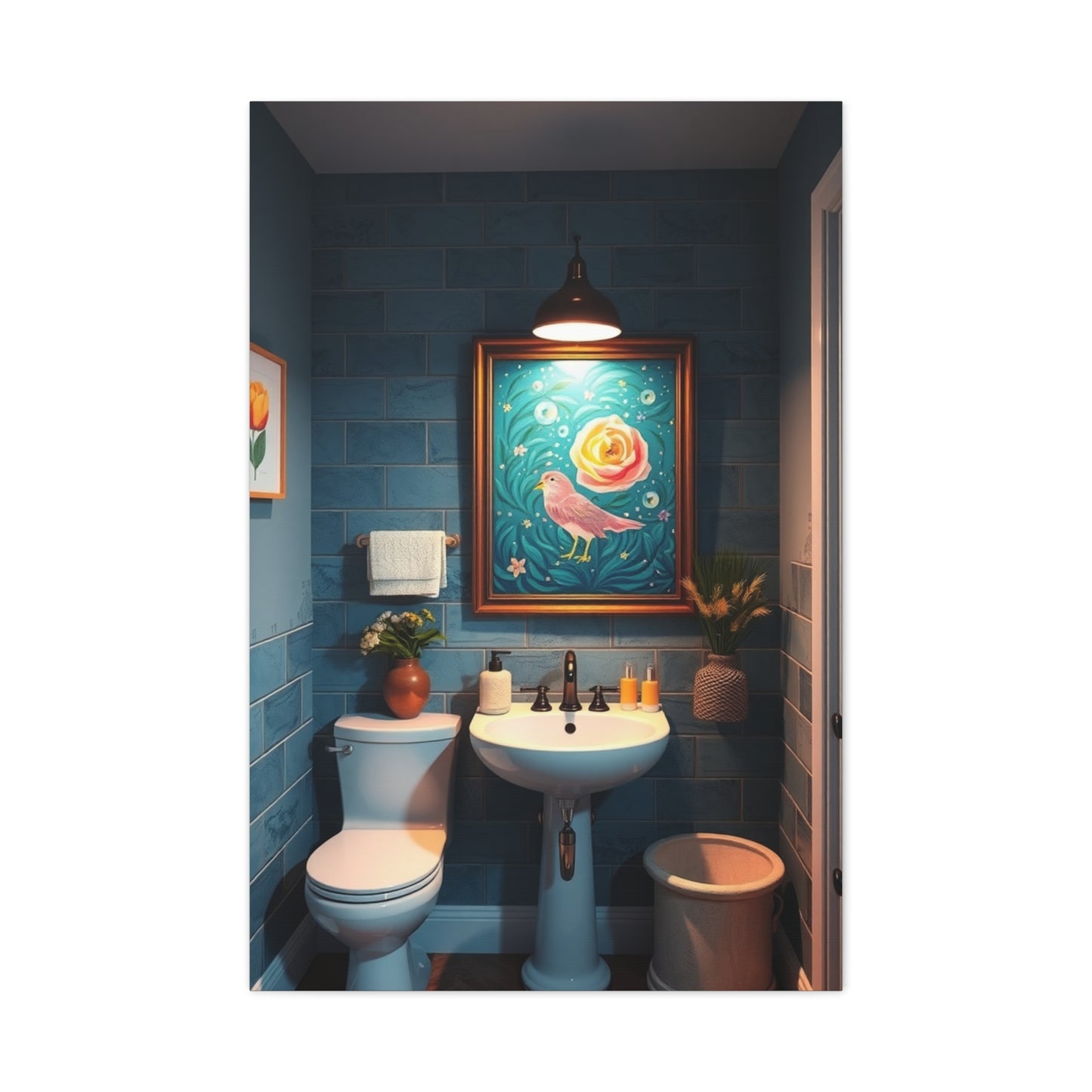 Kid’s Bathroom Art Canvas Art 2 Wall Art & Canvas Print