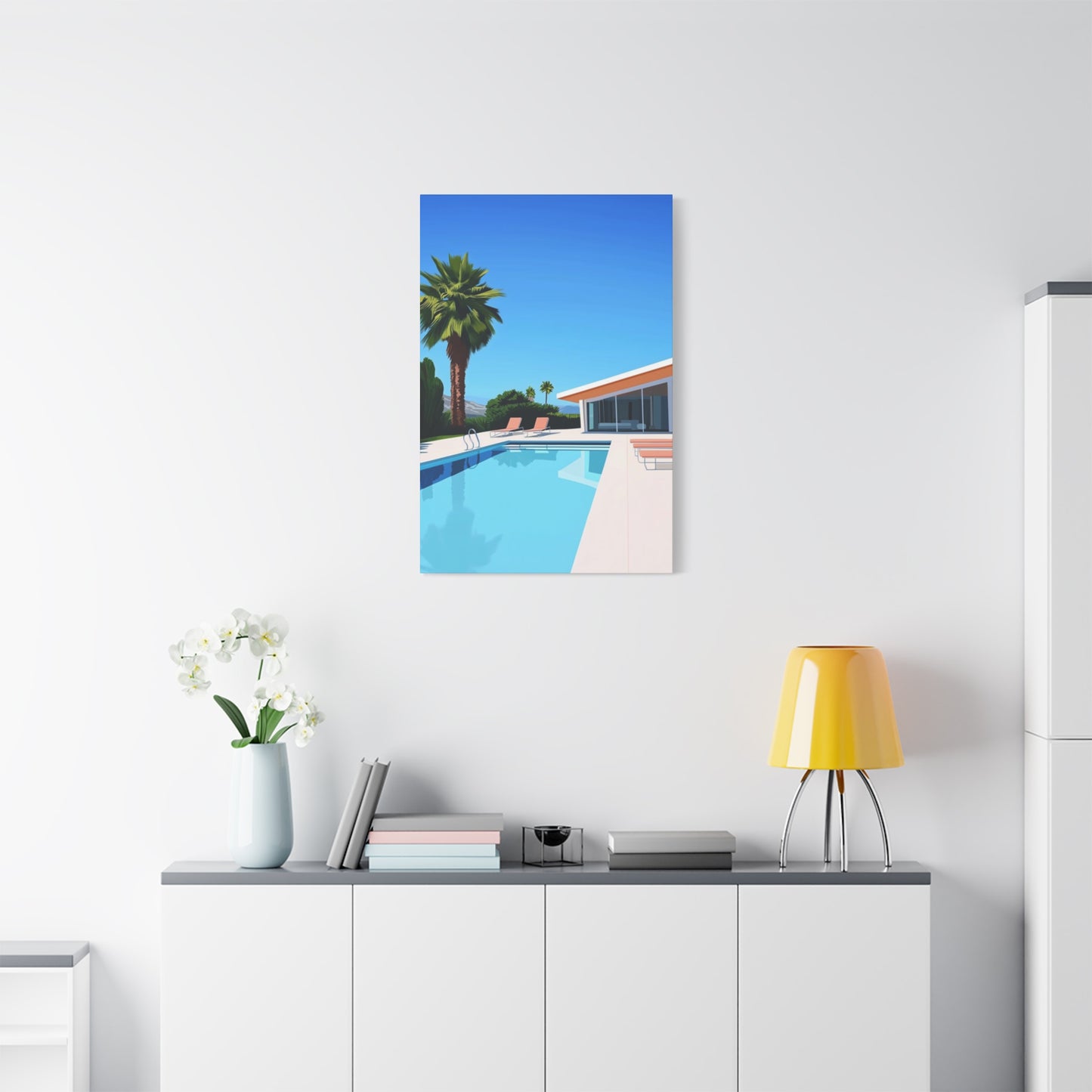 Swimming Pool In Resort Wall Art & Canvas Prints