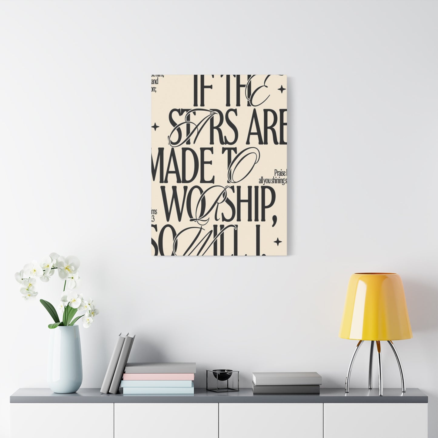 Stars Quotes And Saying Poster Wall Art & Canvas Prints