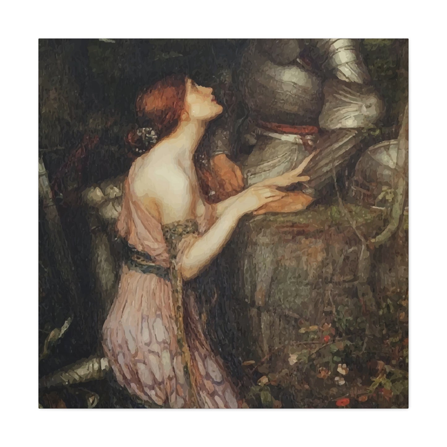 Girl With Warrior Wall Art & Canvas Prints
