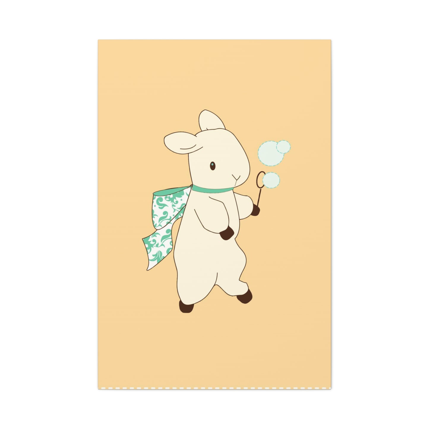 Yellow Bunny Wall Art & Canvas Prints