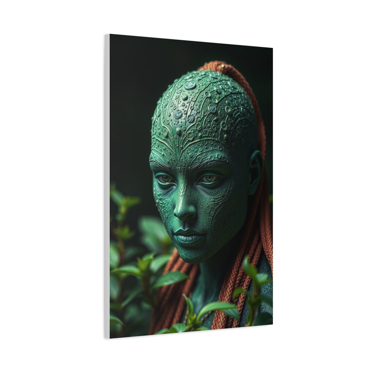 Verdant Serenity Canvas Wall Art & Canvas Print