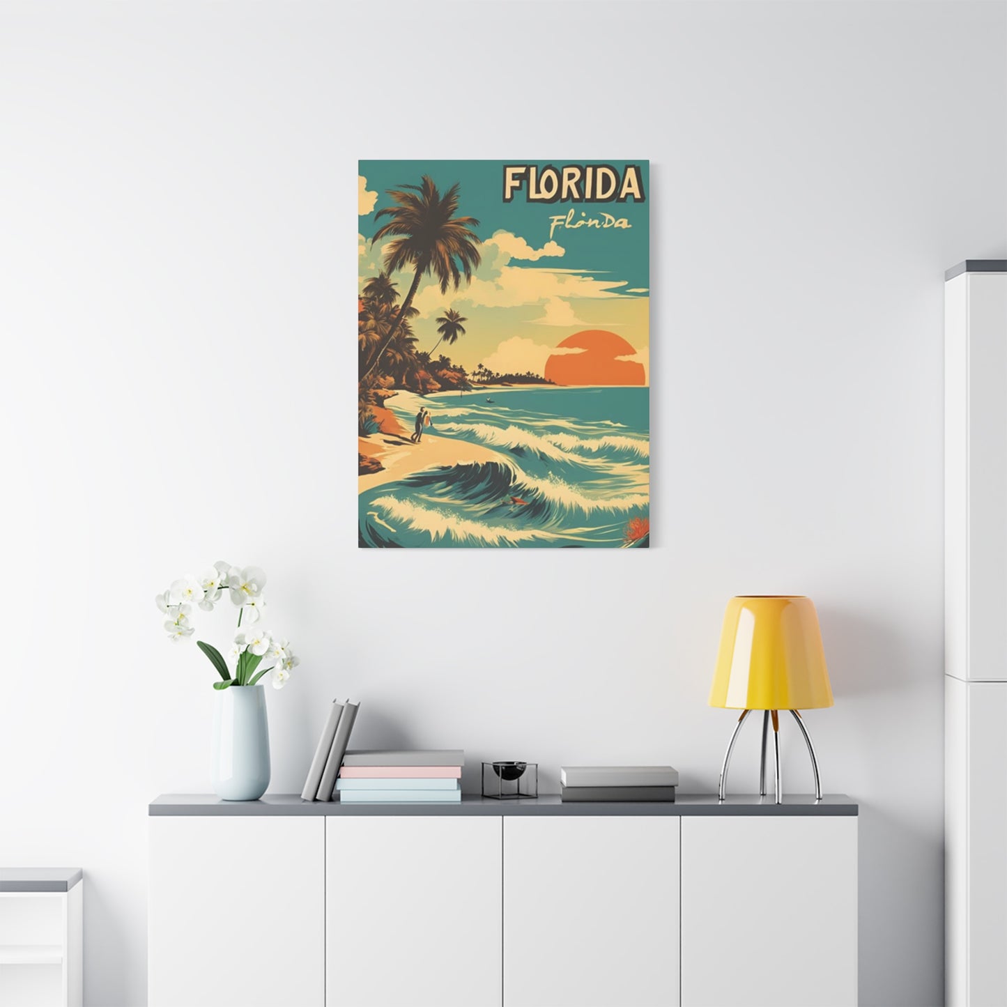 Florida Beach Poster Wall Art & Canvas Prints