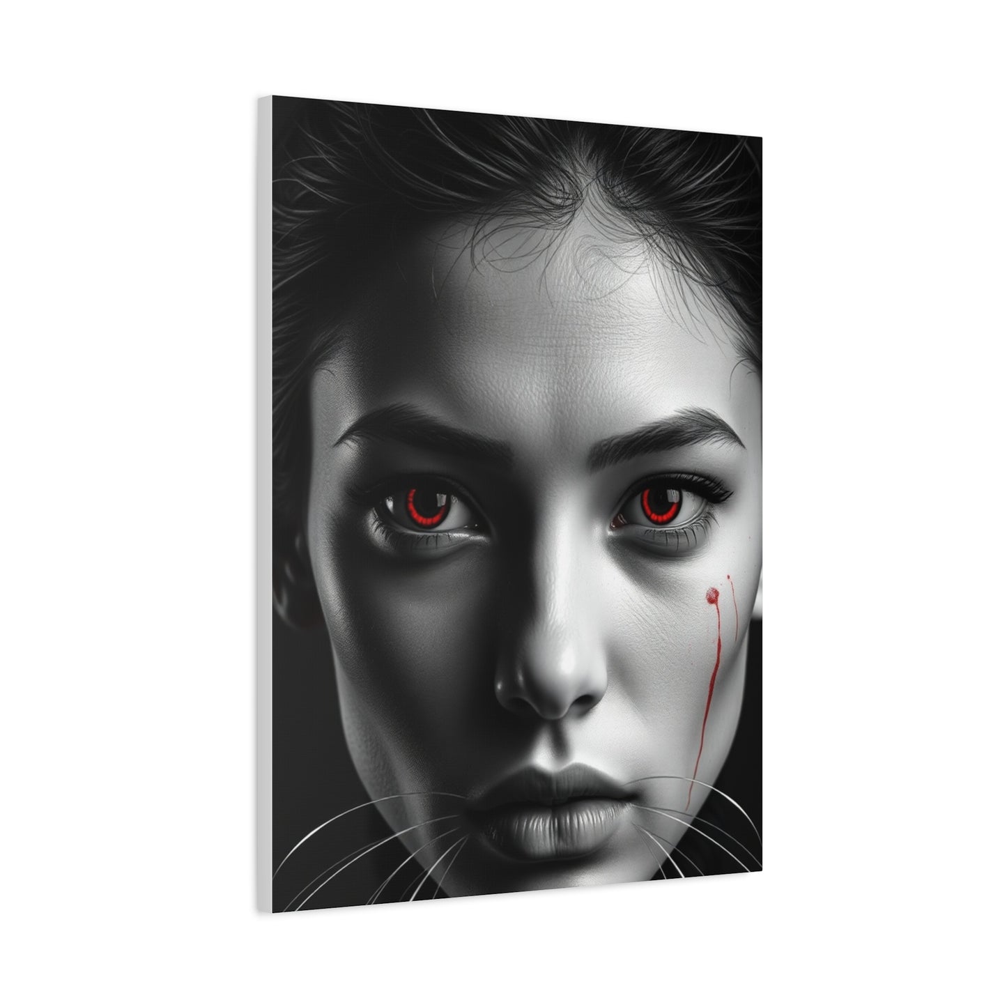 Supreme Black, White & Red Art Wall Art & Canvas Print