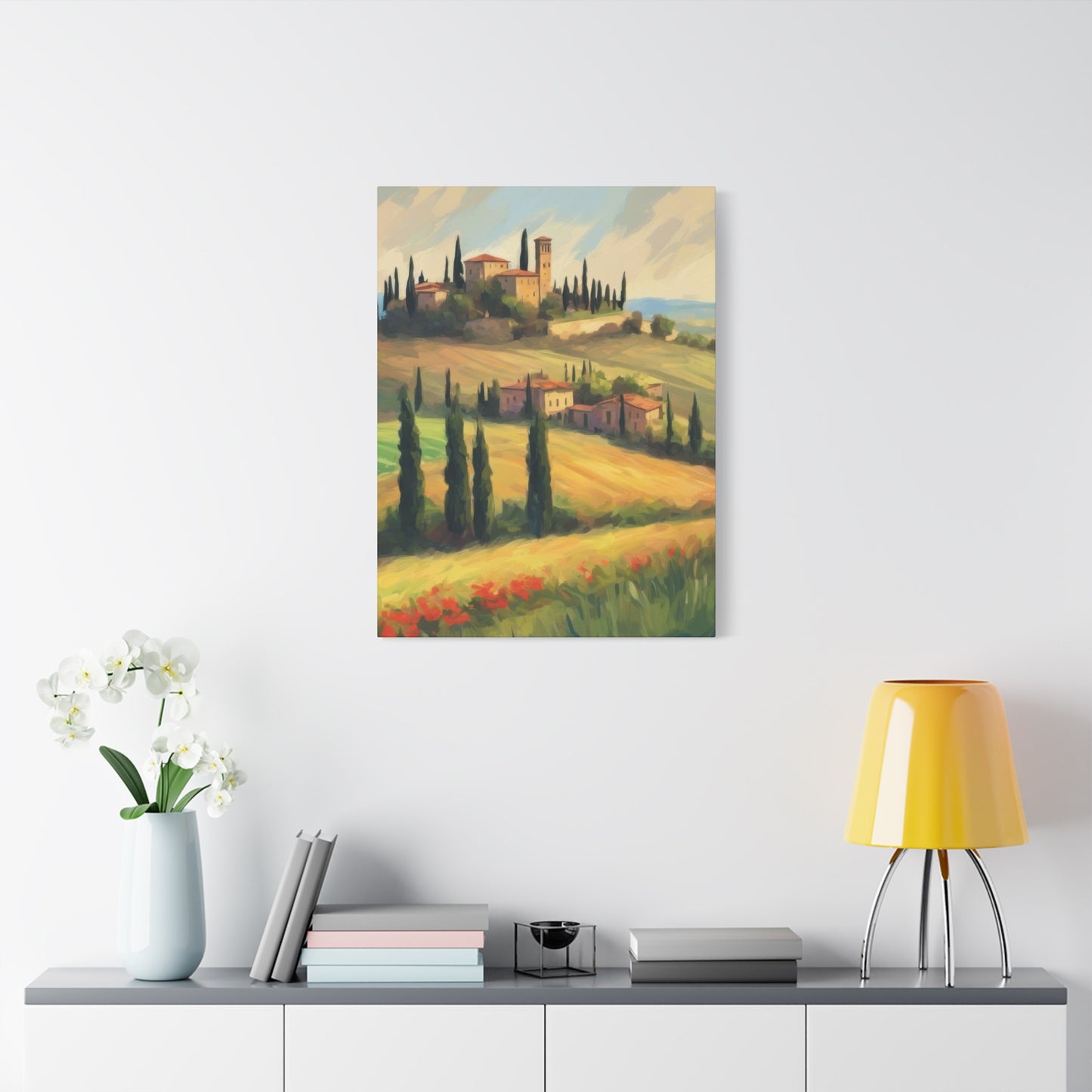 Italian Countryside Painting Wall Art & Canvas Prints