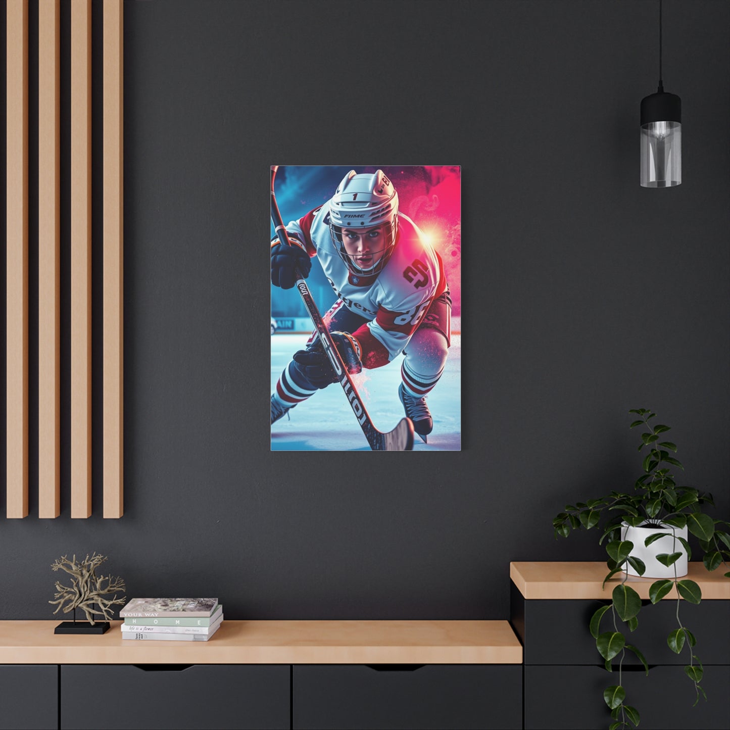 Hockey Art Refined Canvas Wall Art & Canvas Print