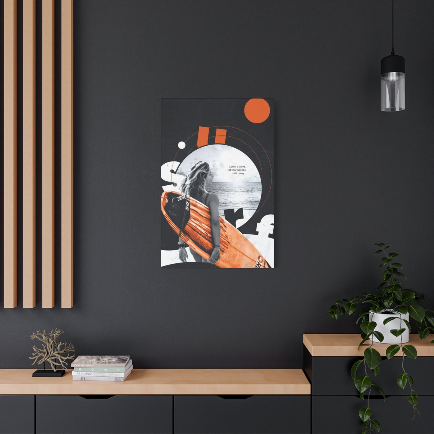Professional Surfing Poster Wall Art & Canvas Prints
